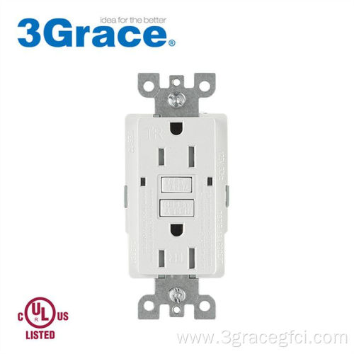 GFCI Receptacle Outlet With Tamper Resistant